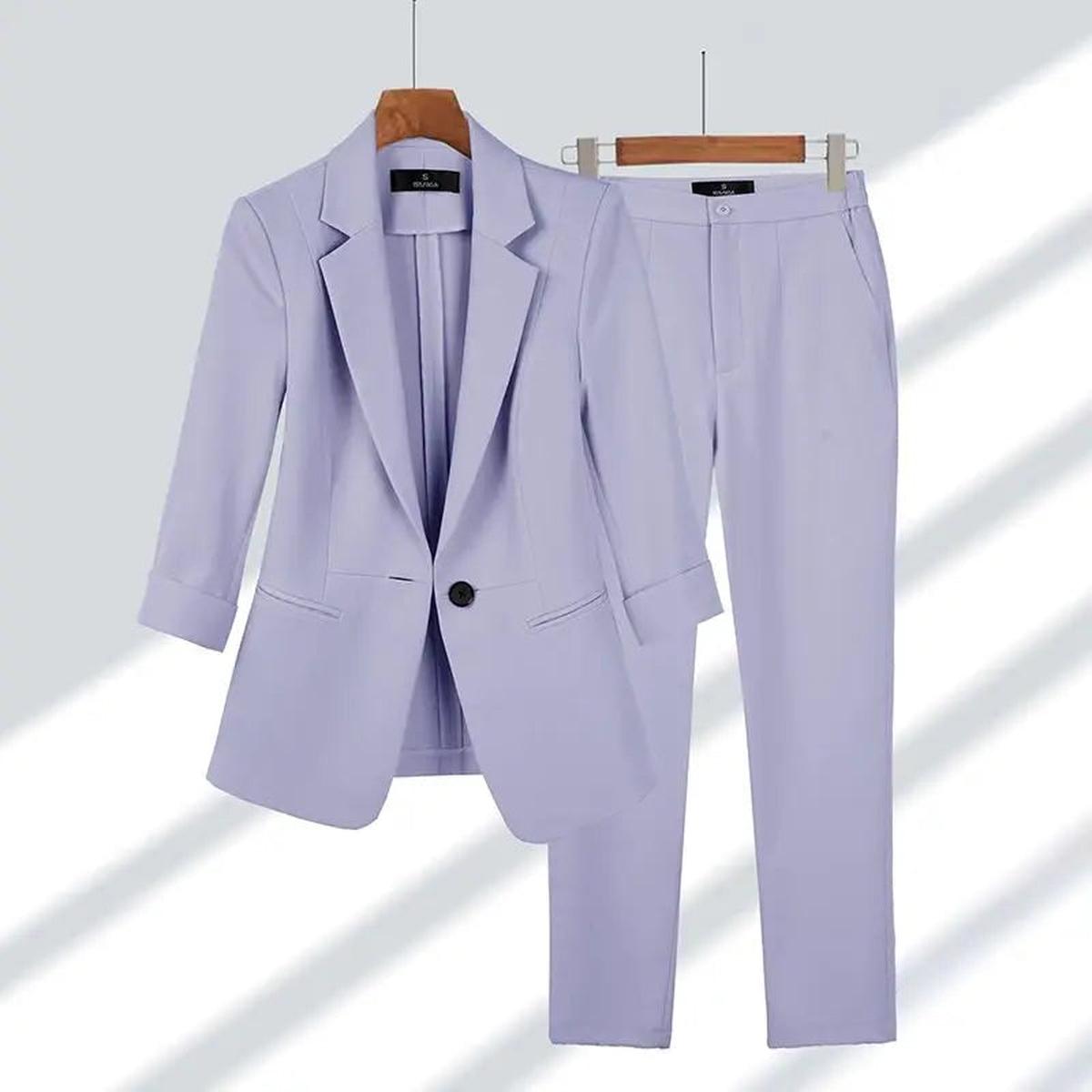 Women&#39;s Tailored Blazer And Trousers Suit