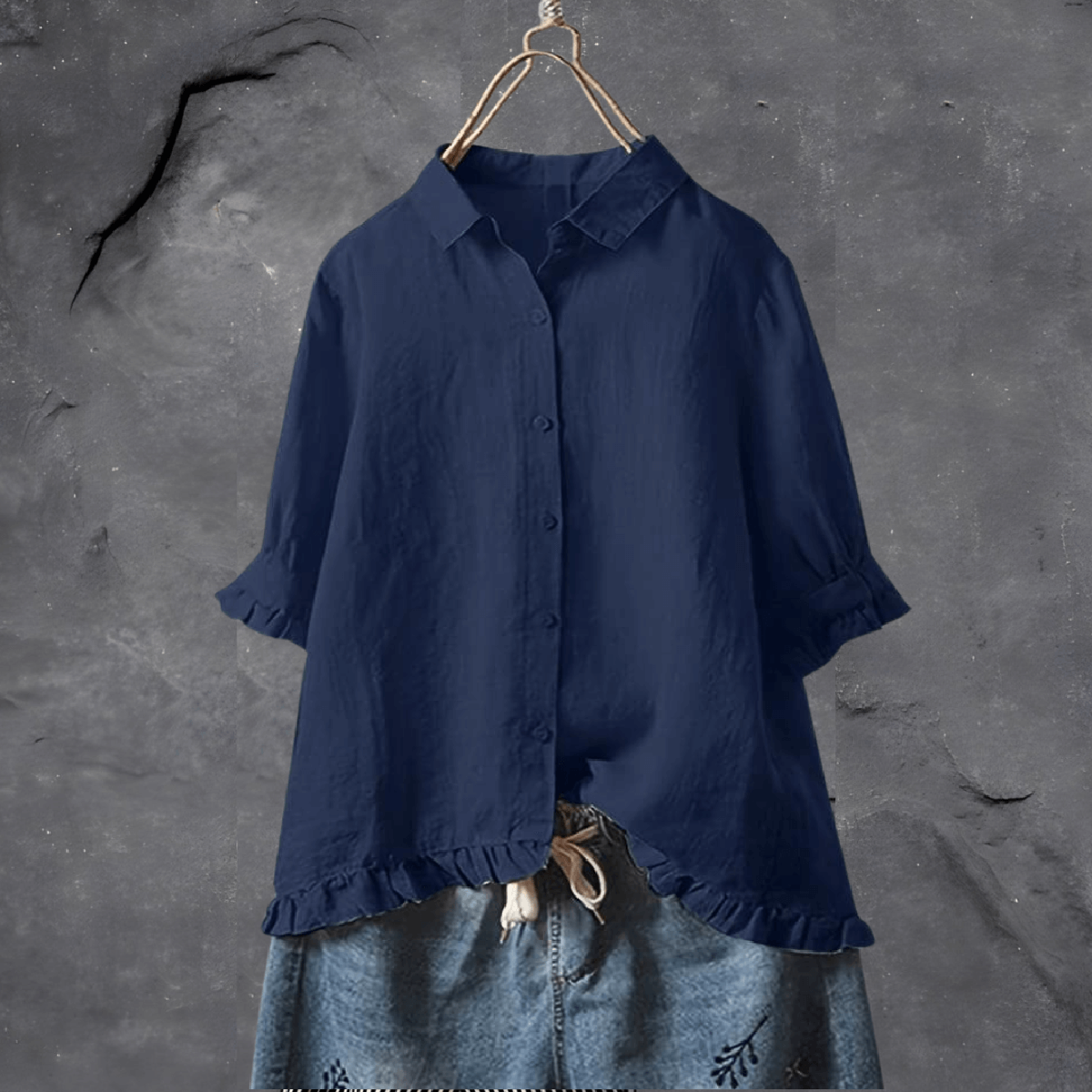 Navy Blue / 4XL
