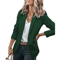 Women&#39;s Tailored Long Sleeve Blazer Jacket