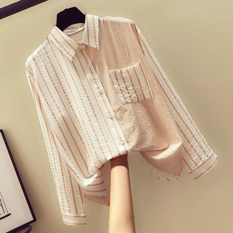 Women&#39;s Tailored Pinstripe Blouse Spring Collection