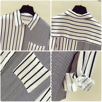 Women&#39;s Tailored Pinstripe Blouse Spring Collection