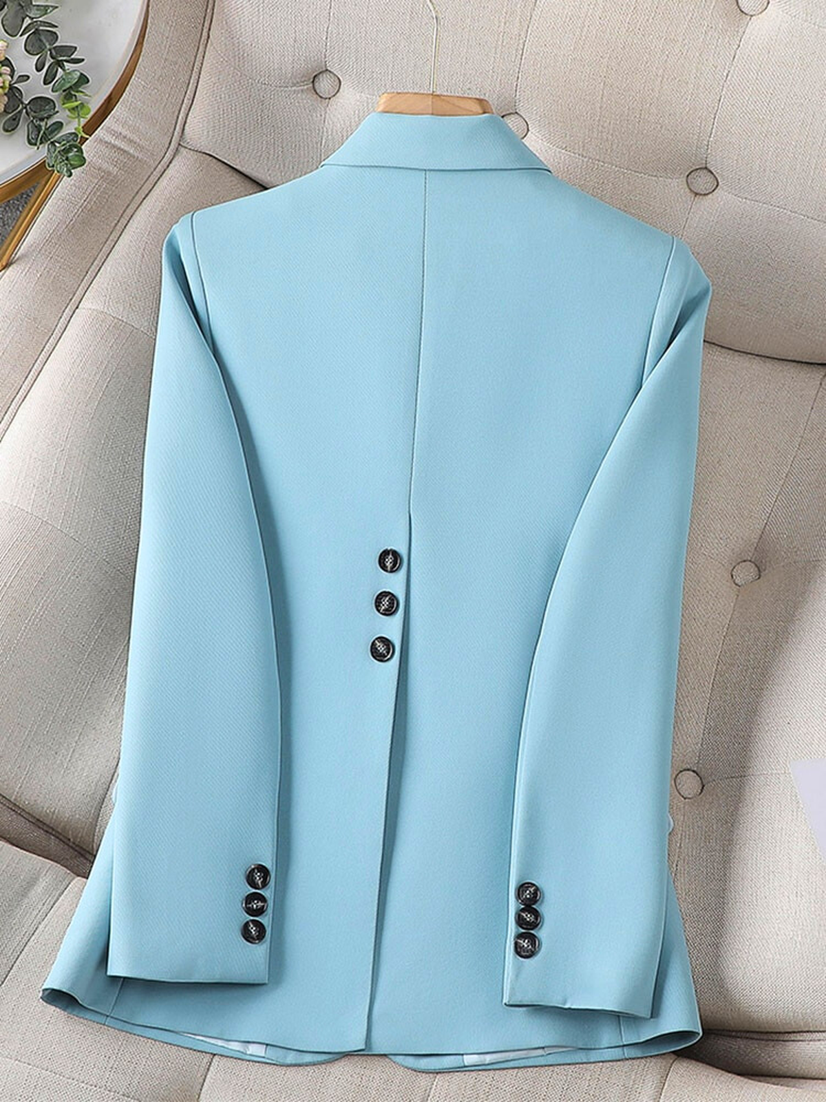 Women&#39;s Tailored Single-Breasted Blazer
