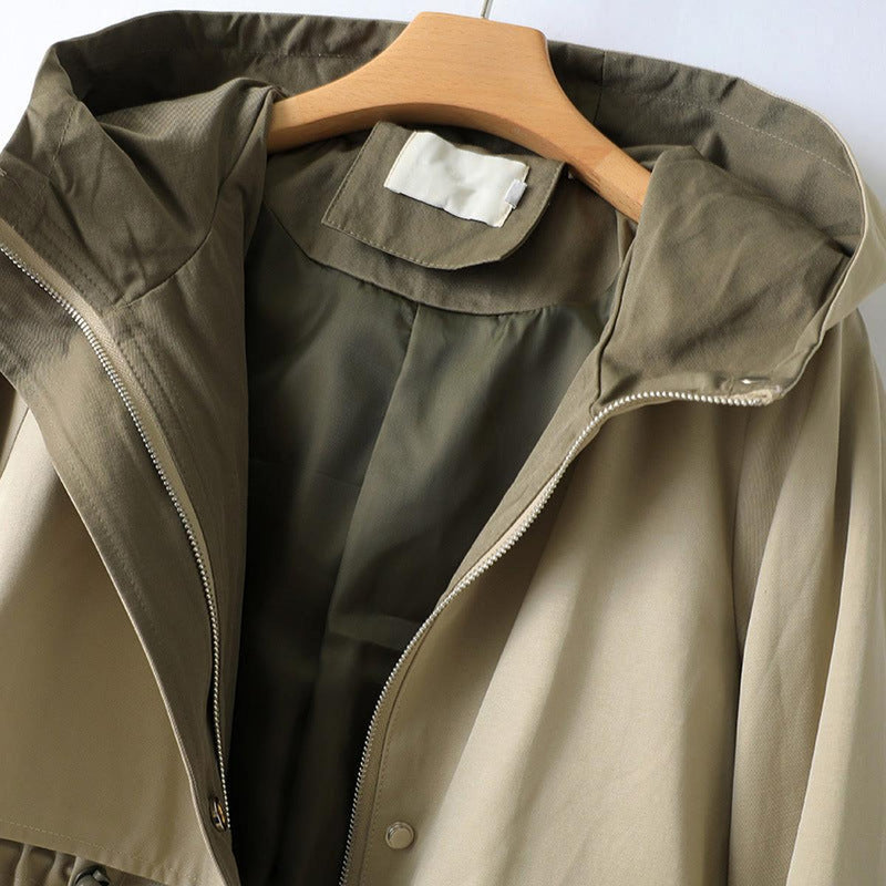 Women&#39;s Tailored Water-Resistant Windbreaker Jacket