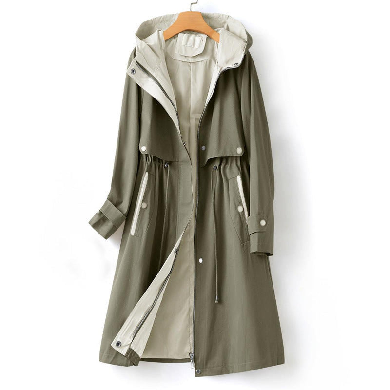 Women&#39;s Tailored Water-Resistant Windbreaker Jacket