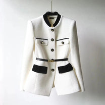 Women&#39;s Tailored Wool Coat With Belt