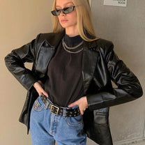 Women&#39;s Timeless Leather Jacket