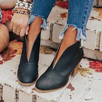 Women&#39;s Trendy Ankle Boots With Heels