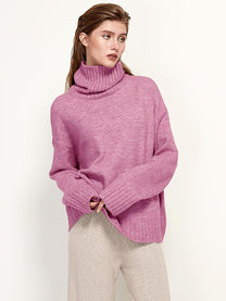 Women&#39;s Turtleneck Sweater Regular Fit