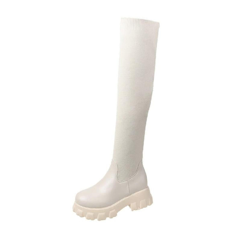 Women&#39;s Vegan Leather Boots Eco-Friendly Black