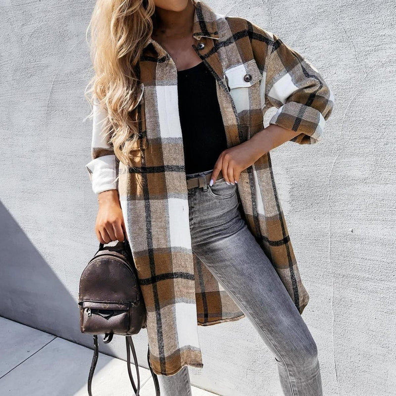 Women&#39;s Versatile Jacket With Modern Details