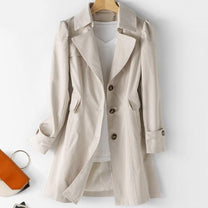 Women&#39;s Versatile Trench Coat With Timeless Style