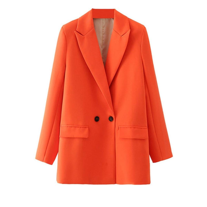 Women&#39;s Vintage Blazer Classic Cut Retro Style