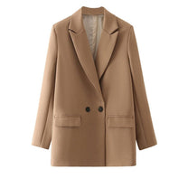 Women&#39;s Vintage Blazer Classic Cut Retro Style