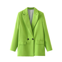 Women&#39;s Vintage Blazer Classic Cut Retro Style