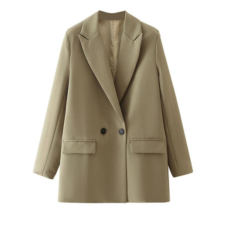 Women&#39;s Vintage Blazer Classic Cut Retro Style