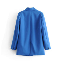 Women&#39;s Vintage Blazer Classic Cut Retro Style
