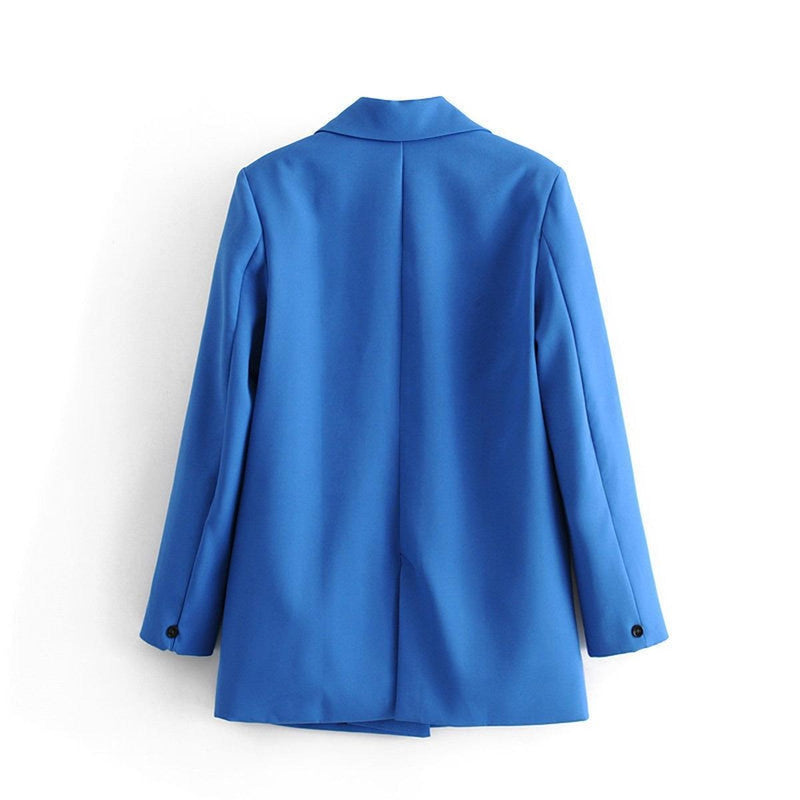 Women&#39;s Vintage Blazer Classic Cut Retro Style