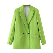 Women&#39;s Vintage Blazer Classic Cut Retro Style