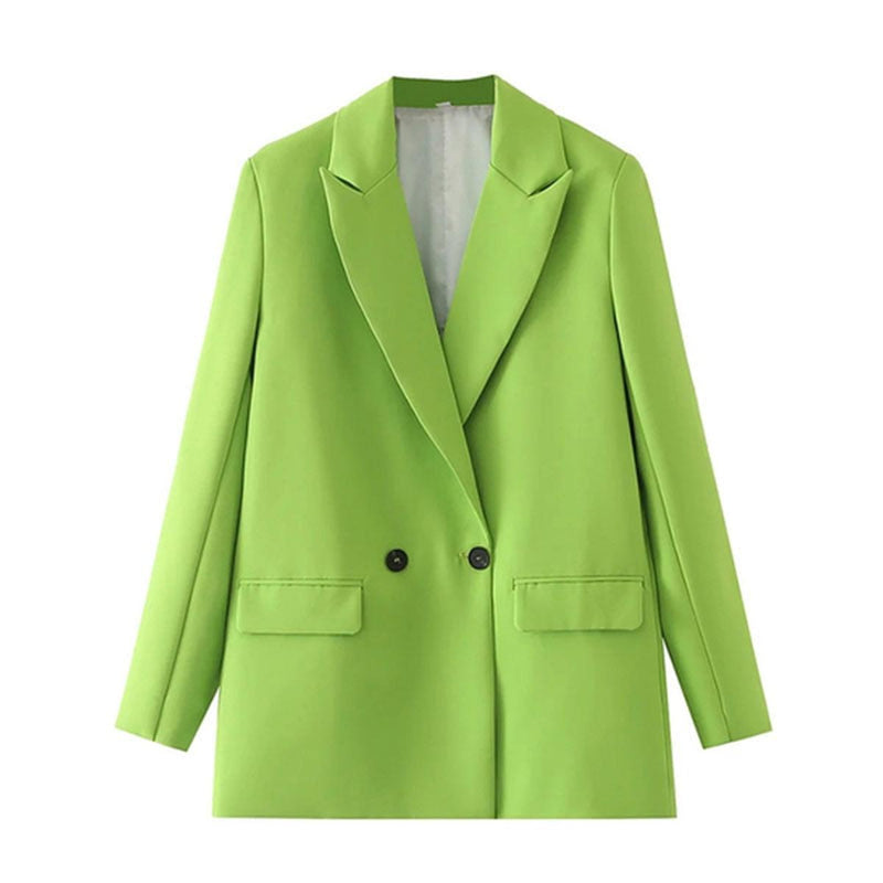 Women&#39;s Vintage Blazer Classic Cut Retro Style