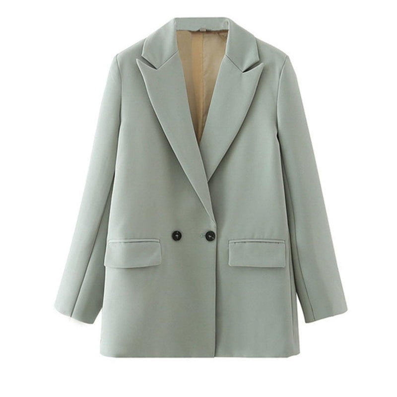 Women&#39;s Vintage Blazer Classic Cut Retro Style