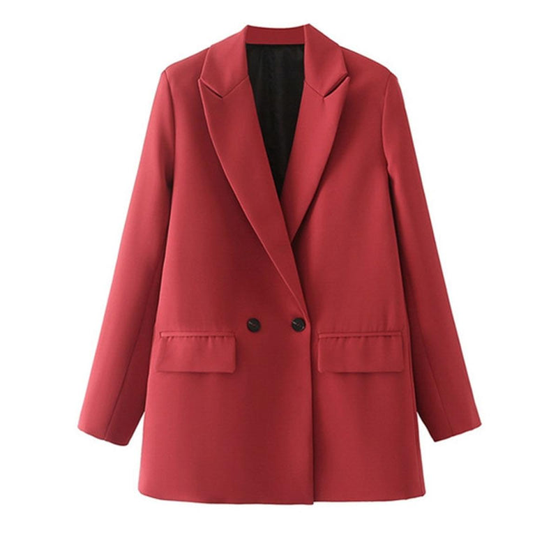 Women&#39;s Vintage Blazer Classic Cut Retro Style