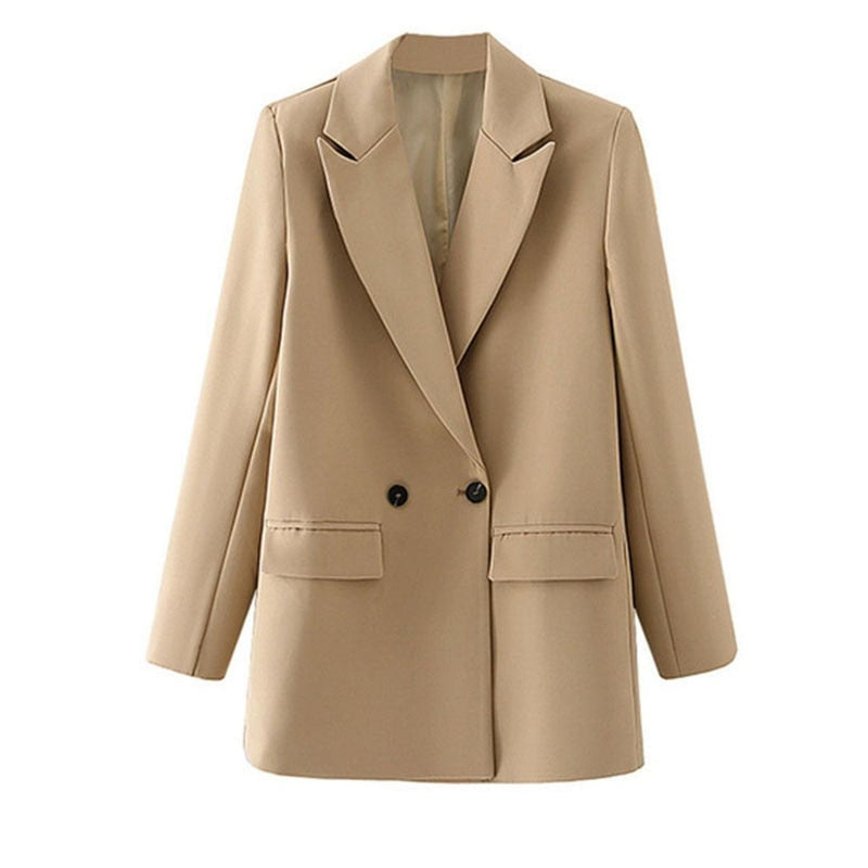 Women&#39;s Vintage Blazer Classic Cut Retro Style