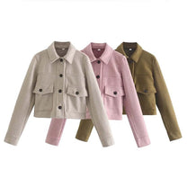 Women&#39;s Vintage Retro Jacket With Classic Design