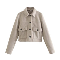 Women&#39;s Vintage Retro Jacket With Classic Design