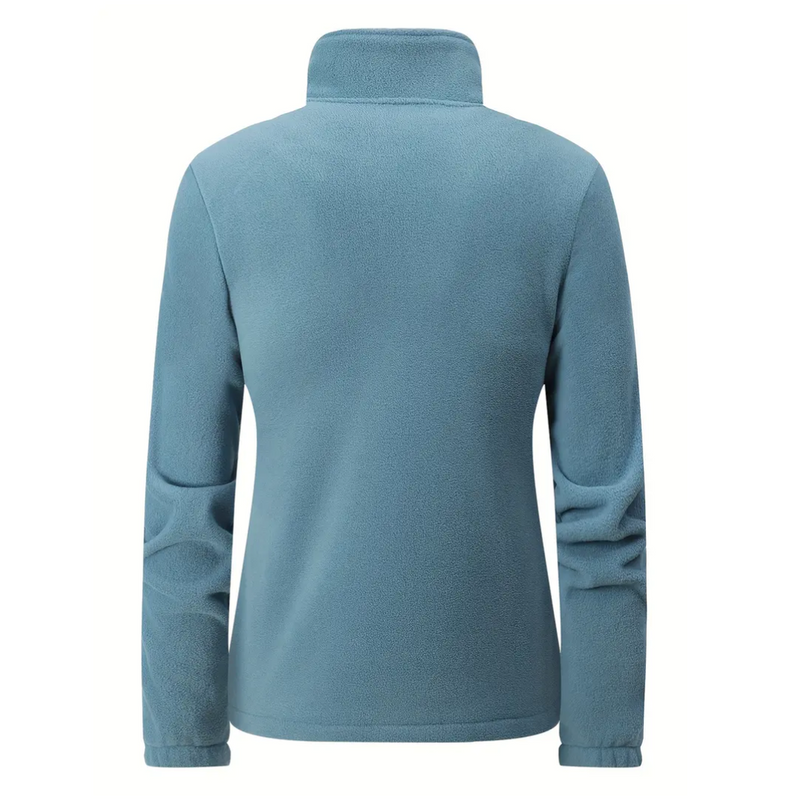 Women&#39;s Warm Outdoor Fleece Jacket With Plush Lining
