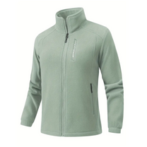 Women&#39;s Warm Outdoor Fleece Jacket With Plush Lining