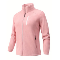 Women&#39;s Warm Outdoor Fleece Jacket With Plush Lining