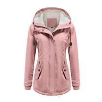 Women&#39;s Warm Parka Coat With Hood For Winter