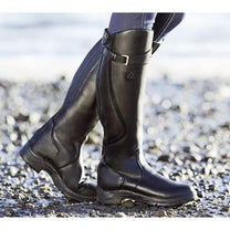Women&#39;s Waterproof Leather Winter Riding Boots