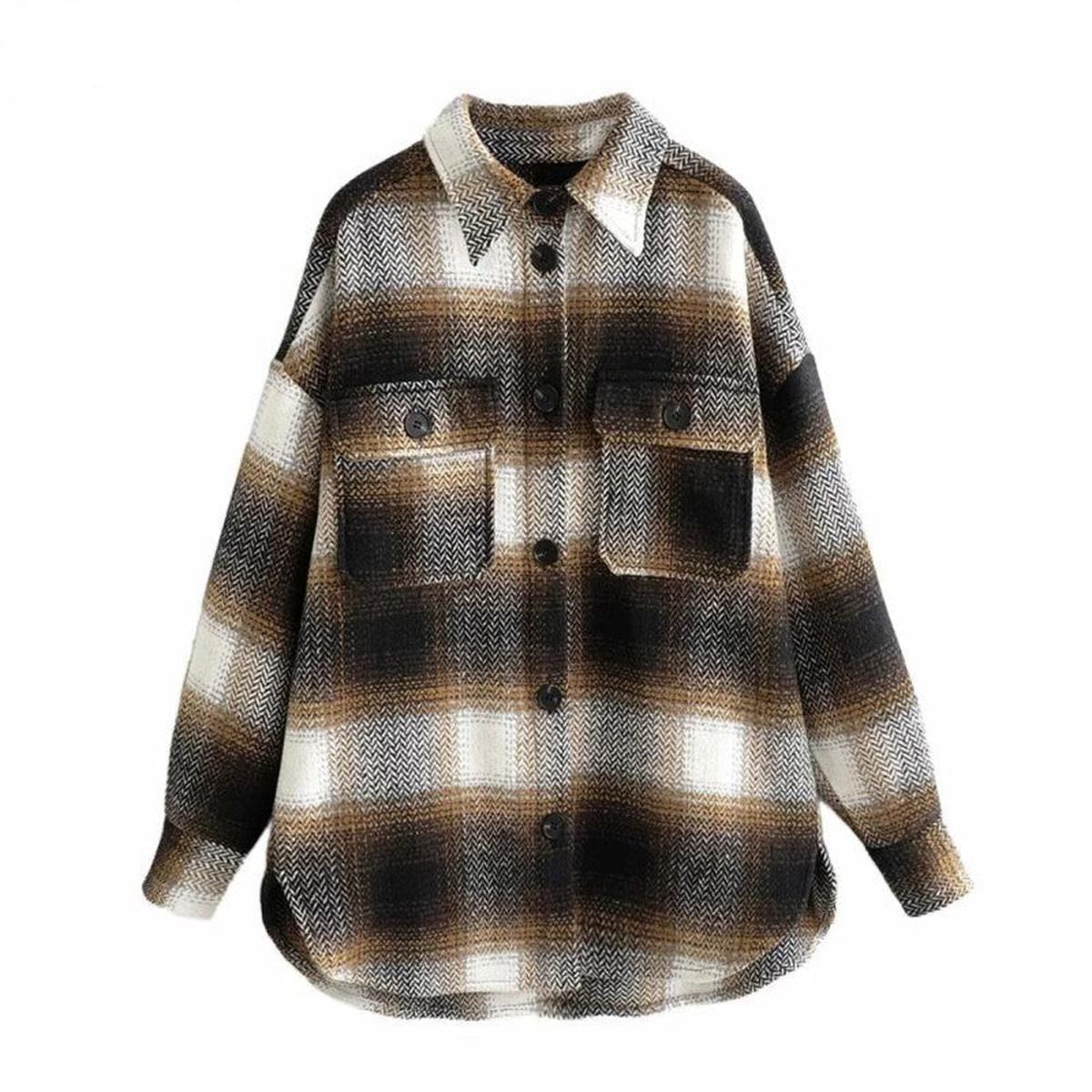 Dark brown / L
