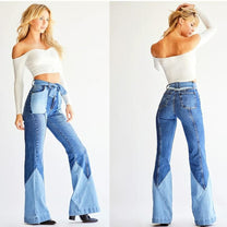 Women&#39;s Wide-Leg Denim Jeans