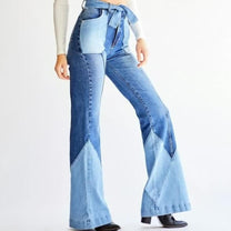 Women&#39;s Wide-Leg Denim Jeans
