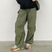 Women&#39;s Wide-Leg Pants With Elastic Waistband