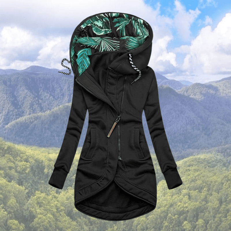 Women&#39;s Winter Coat With Hooded Design
