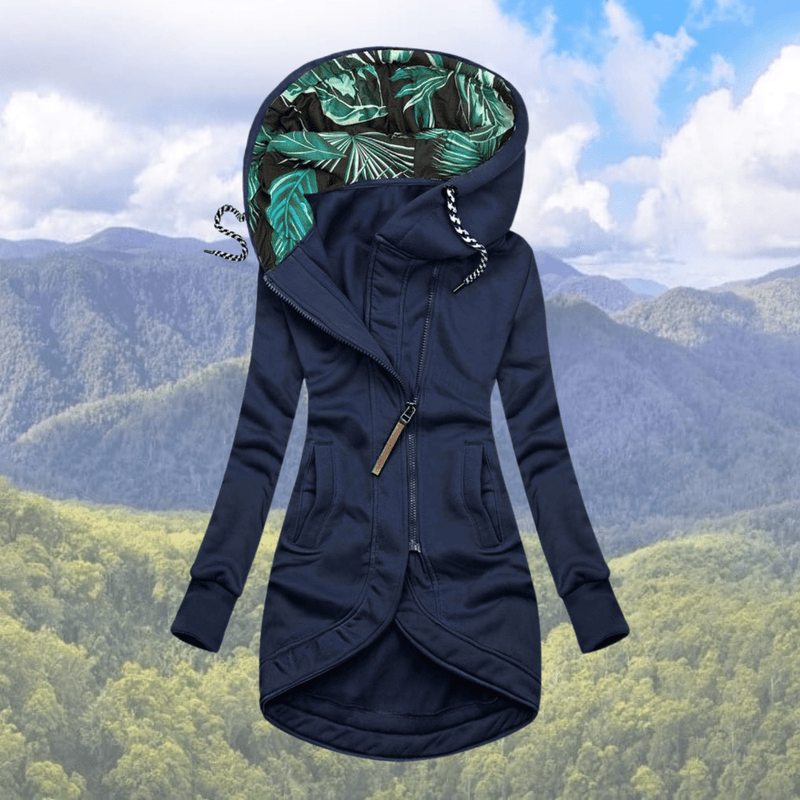 Women&#39;s Winter Coat With Hooded Design