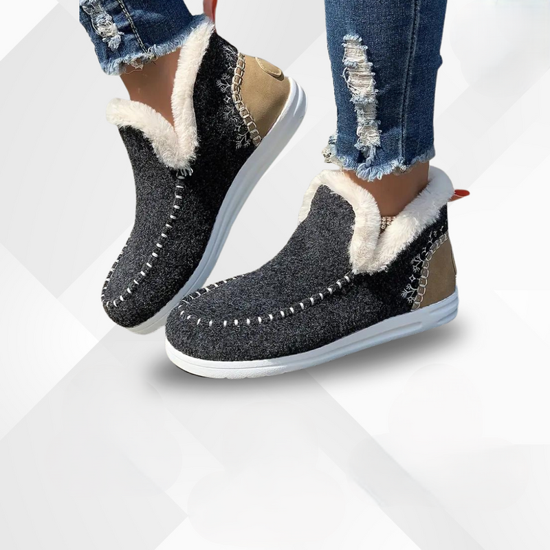 Women&#39;s Winter Comfort Shoes With Warm Plush Lining
