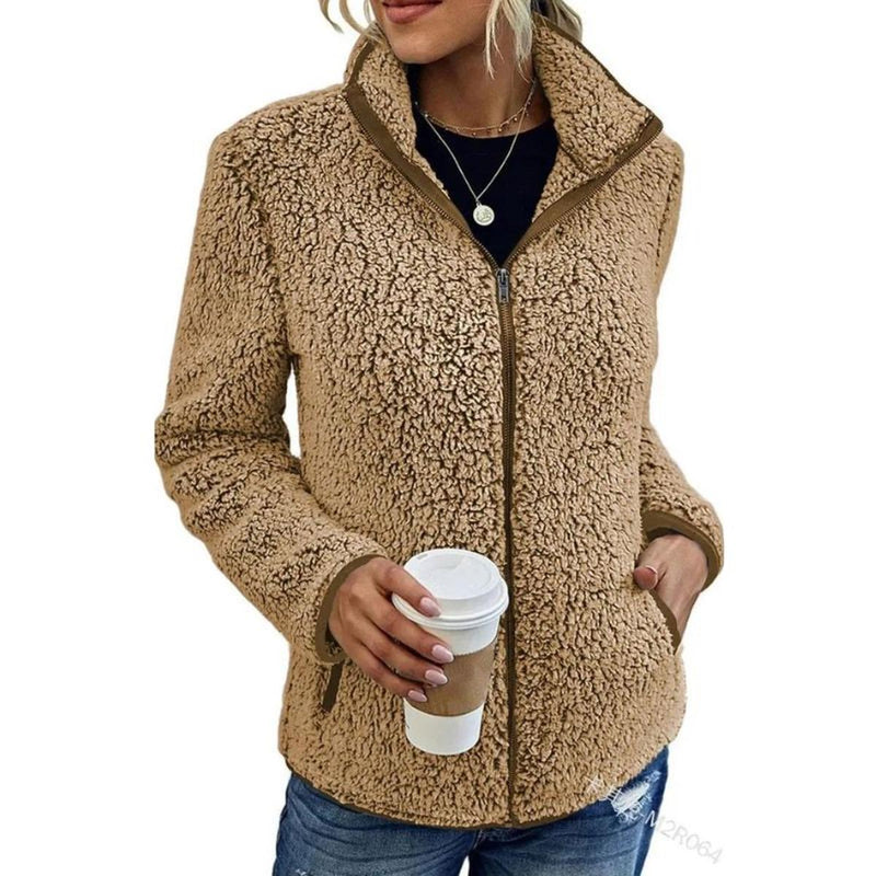 Women&#39;s Winter Fleece Jacket for Warmth and Comfort