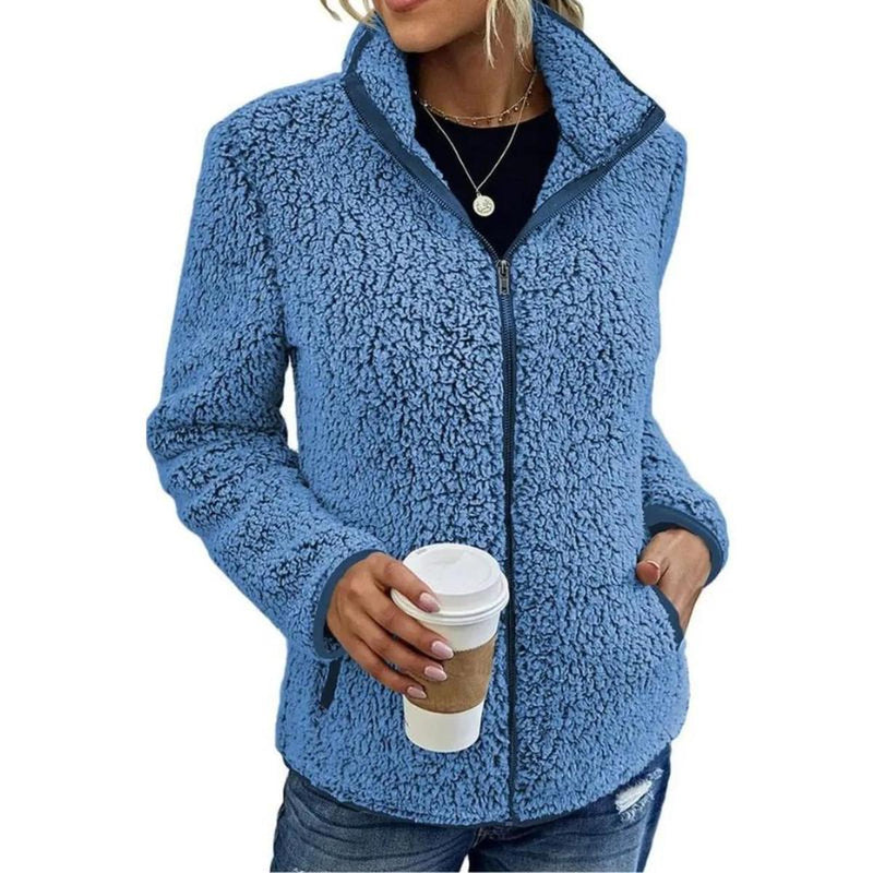 Women&#39;s Winter Fleece Jacket for Warmth and Comfort
