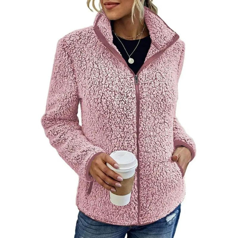 Women&#39;s Winter Fleece Jacket for Warmth and Comfort