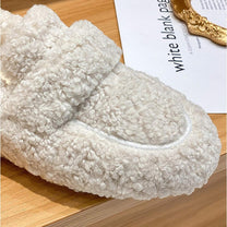 Women&#39;s Winter Slippers With Slip-Resistant Sole And Breathable Material