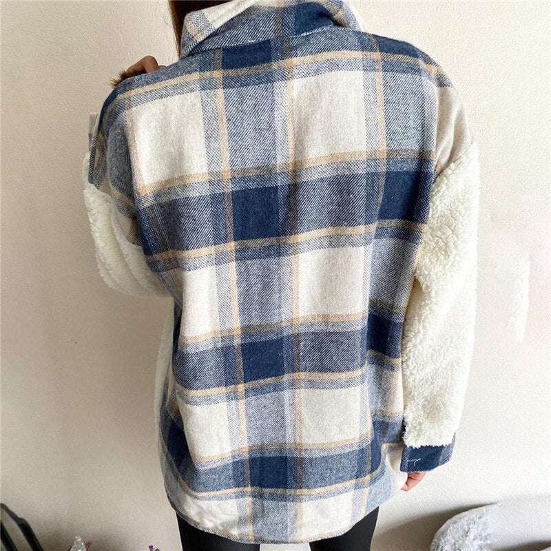 Women&#39;s Wool Jacket Elegant Warm Outerwear