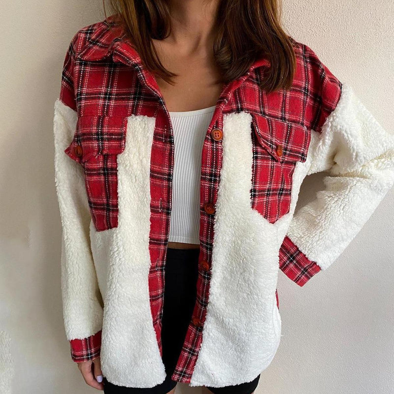Women&#39;s Wool Jacket Elegant Warm Outerwear