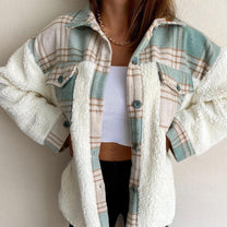 Women&#39;s Wool Jacket Elegant Warm Outerwear