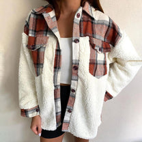 Women&#39;s Wool Jacket Elegant Warm Outerwear