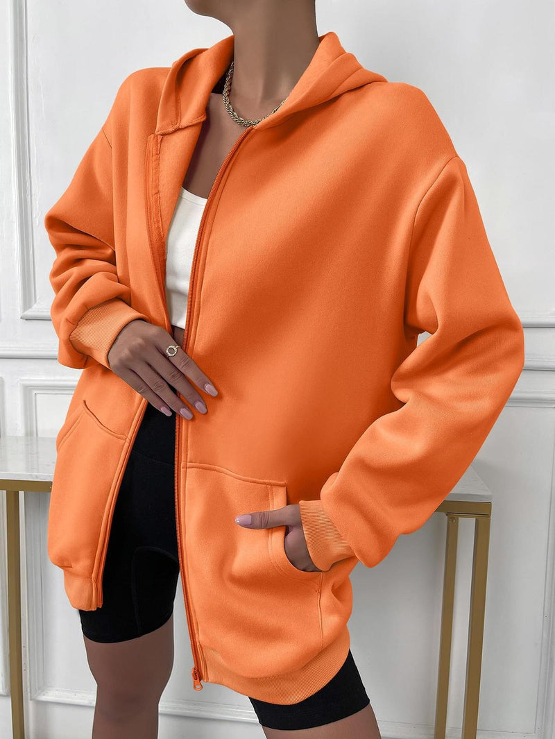 Women&#39;s Zip-Up Hooded Vest