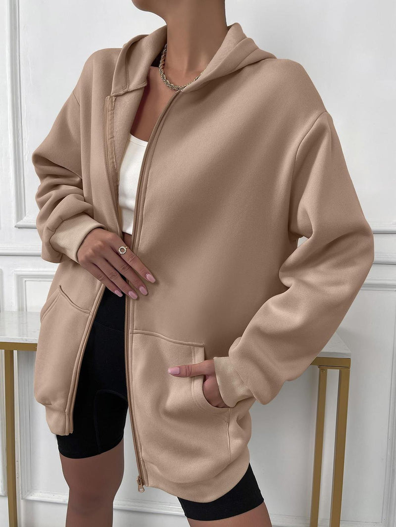 Women&#39;s Zip-Up Hooded Vest